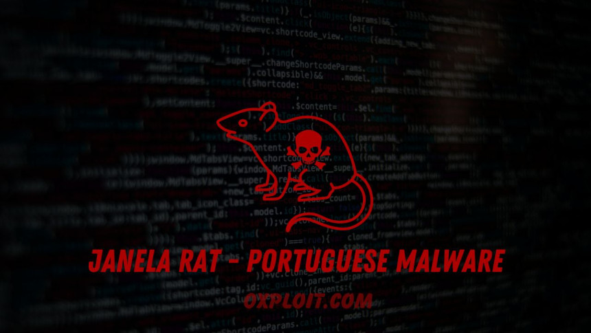 JanelaRAT: Remote Access Trojan - A Portuguese Malware
